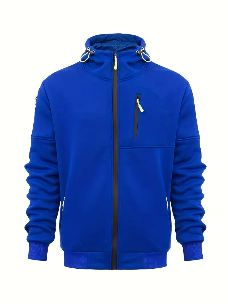 Sportliche Herren-Hoodie Kapuze - IdealeKleiden