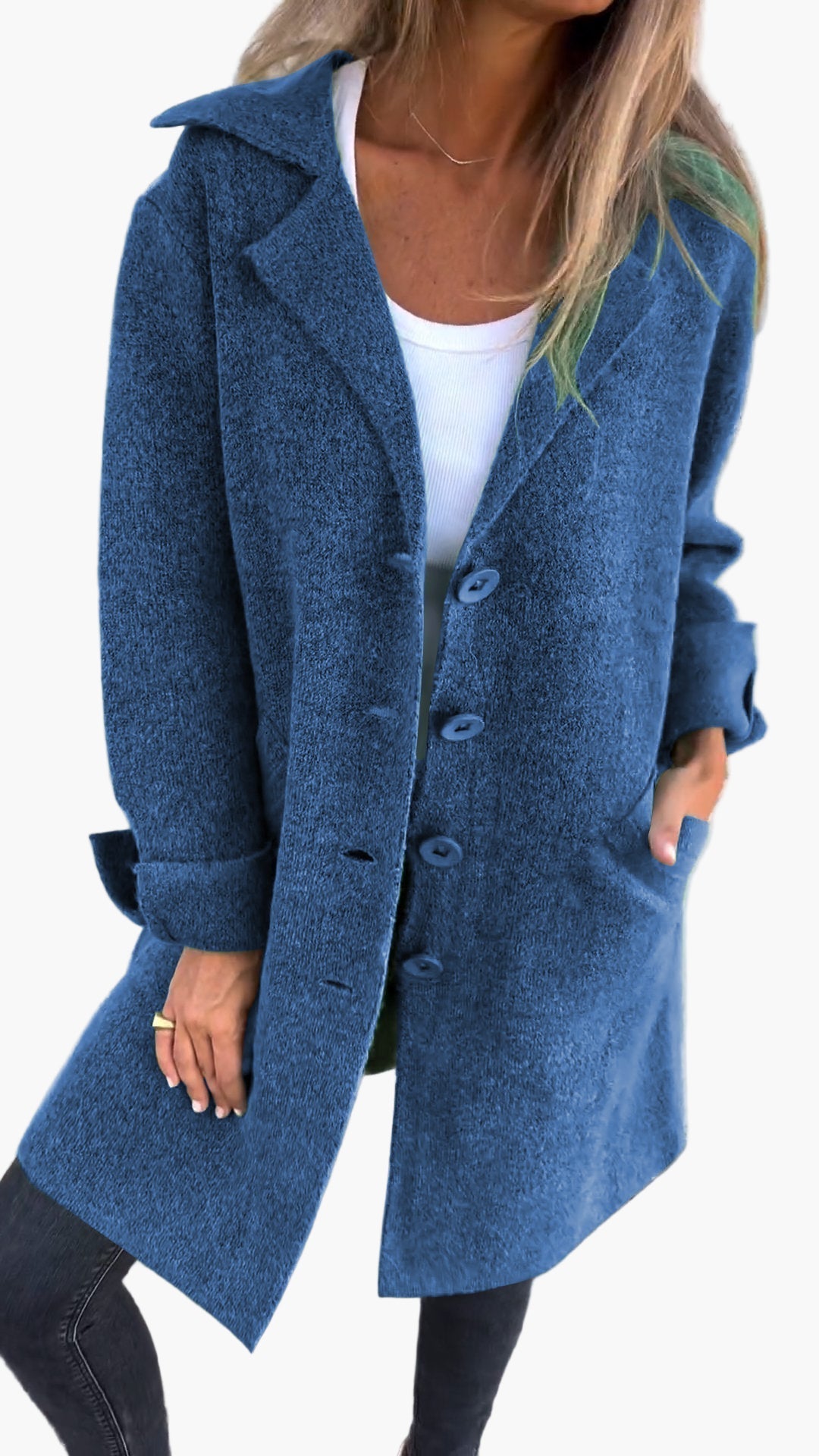 Damen Mantel Mode Oversized Stil