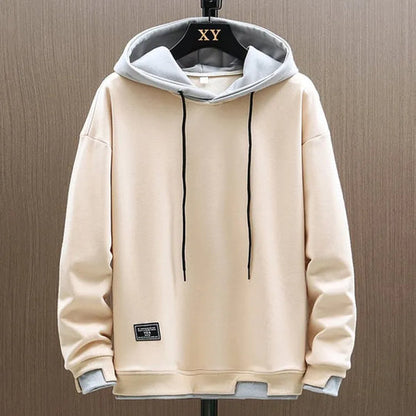 Klassischer Kapuzenpullover Herren Basic