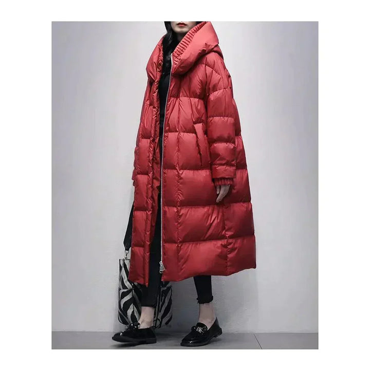 Eleganter Wintermantel Damen Modern Stil