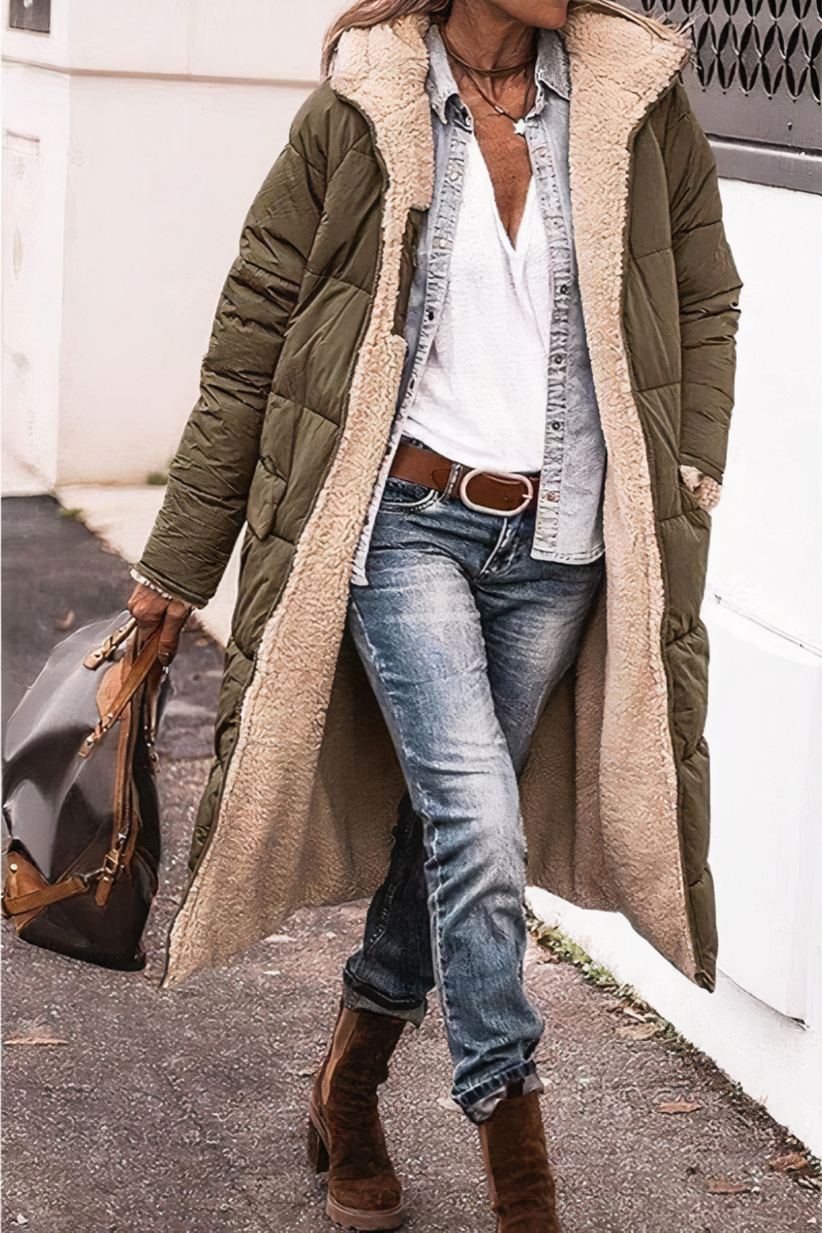 Praktischer Doppelparka Waterproof
