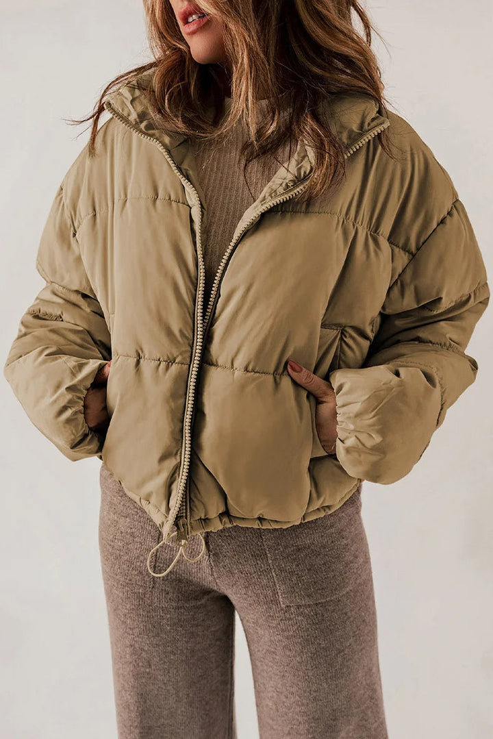 Damen Pufferjacke Warm und Leicht