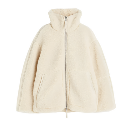 Weiche Fleecejacke Damen Teddyjacke Warm