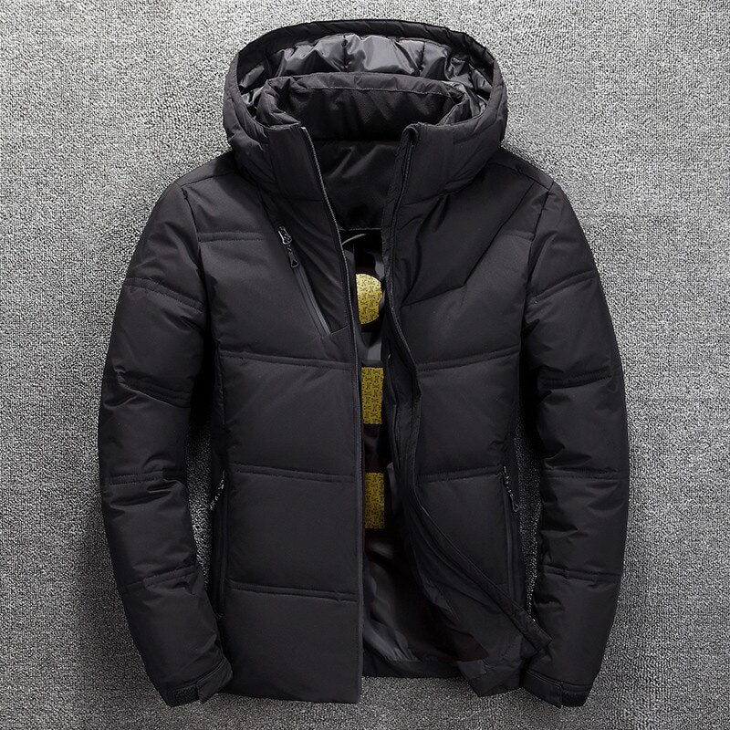 Männer Wintermantel Warm Gepolstert