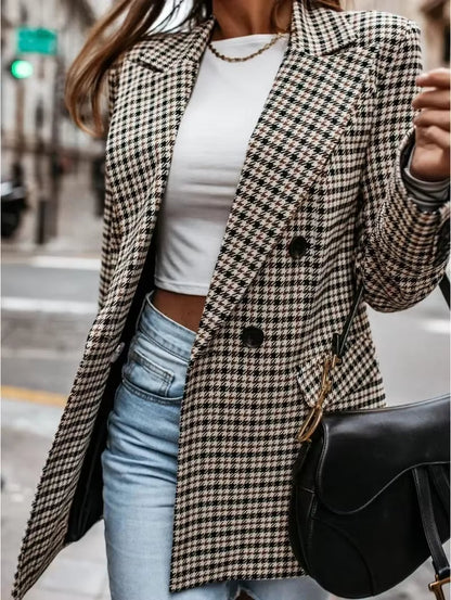 Stylische Blazer Damen Mit Taschen