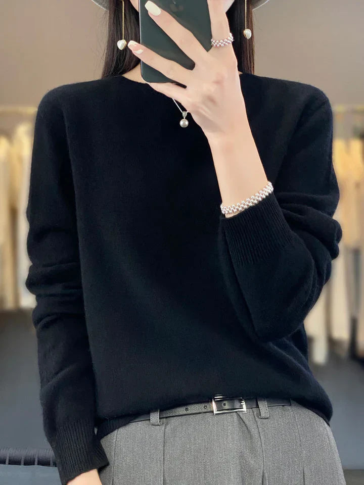 Kuschelpullover Warm Fleece Winter