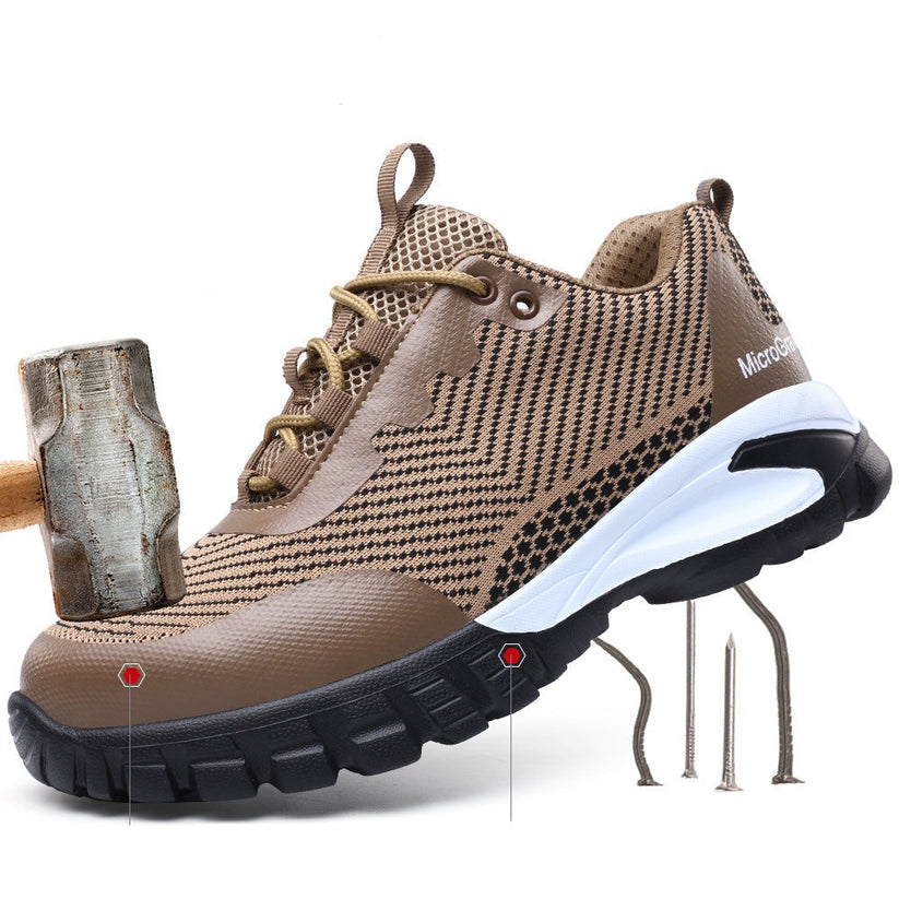 Leichte Wasserdichte Sicherheitsstiefel Schwarz