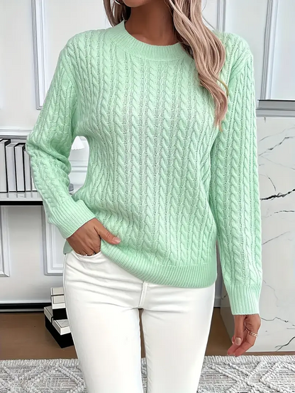 Weiches Sweatshirt Wolllook