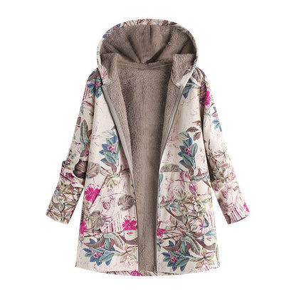 Stylische Damenjacke Retro-Design