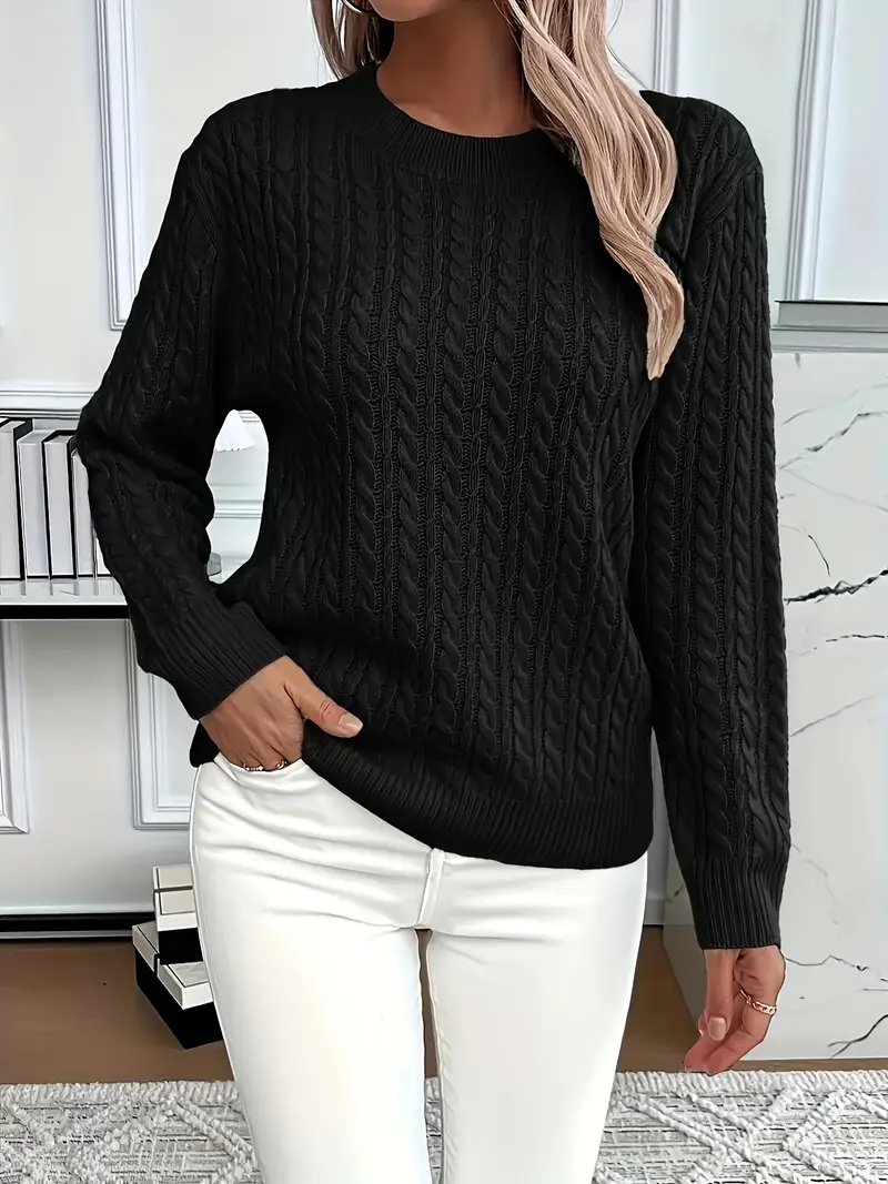 Weiches Sweatshirt Wolllook
