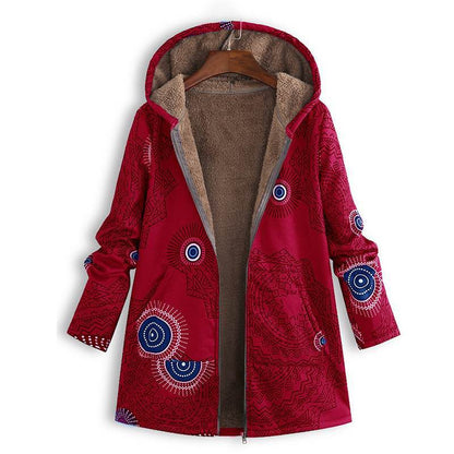 Stylische Damenjacke Retro-Design