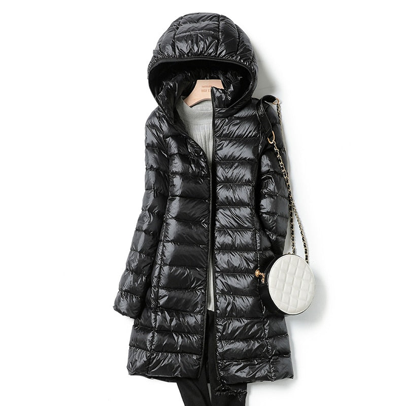 Leichte Winterjacke Warm Isoliert