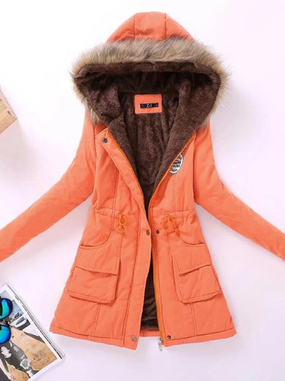 Weiche Fleecejacke Damen Warm Kuschelig