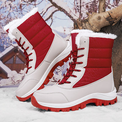 Wasserdichte Winterstiefel Damen Warm - IdealeKleiden
