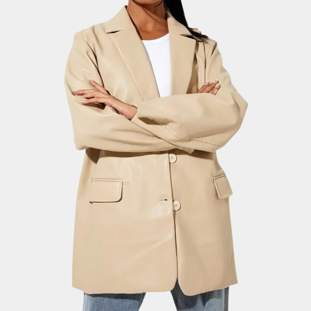 Mode Herbstjacke Damen Elegant