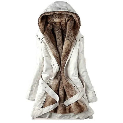 Warme Winterjacke Bont Style Damen