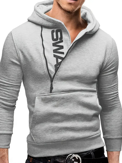 Herren Hoodie Langarm Kapuze Trend