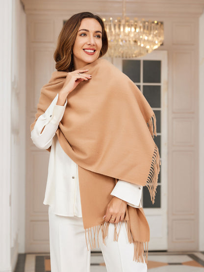 Eleganter Wollschal Damen Luxury