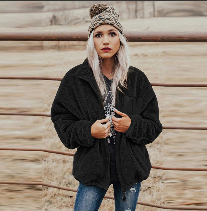 Bequeme Damenjacke Warm und Stilvoll - IdealeKleiden