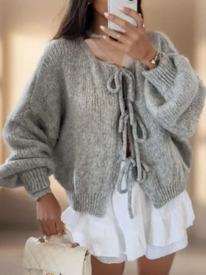 Weicher Strickcardigan Damen Bequem Stilisch