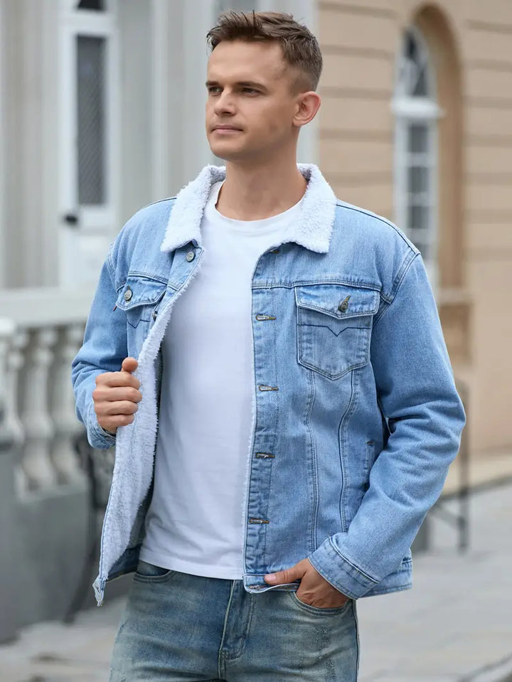 Herren Jeansjacke Relaxed Fit