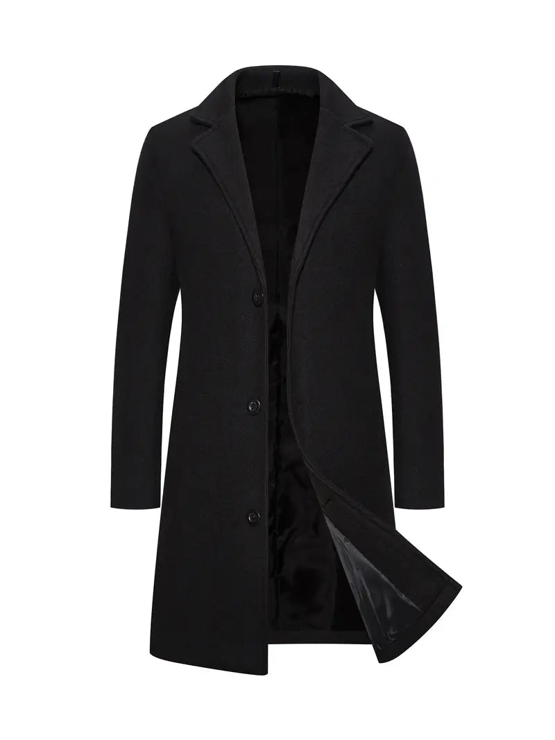 Herren Trenchcoat Elegant Lang