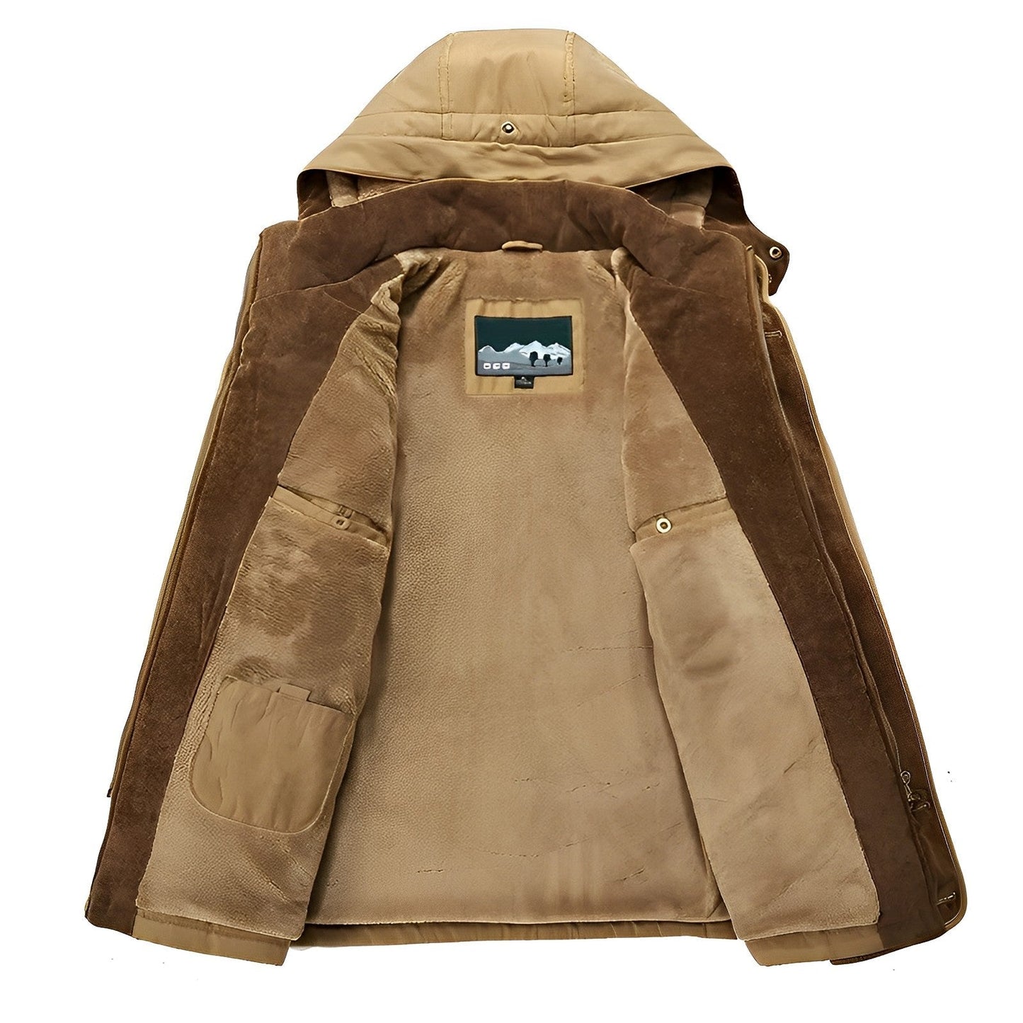 Stylisher Herren Wintermantel Klassik Design - IdealeKleiden