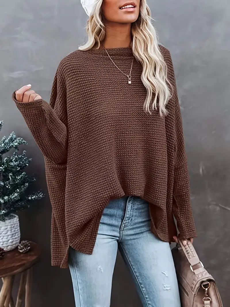 Sophia - Stilvoller Lässig Pullover Damen - IdealeKleiden