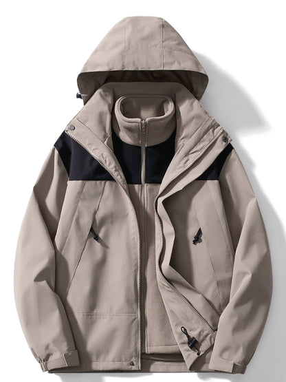 Praktische Winterjacke 3-in-1 Damen Herbst