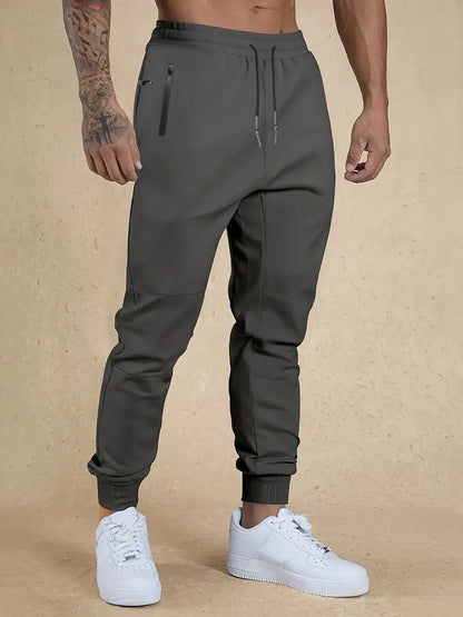Bequeme Herrenhose mit Kordelzug und lockerem Sitz