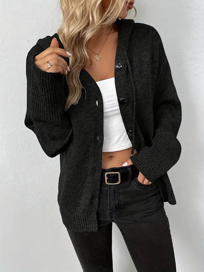 Stylischer Cardigan Damen Modern Knöpfe