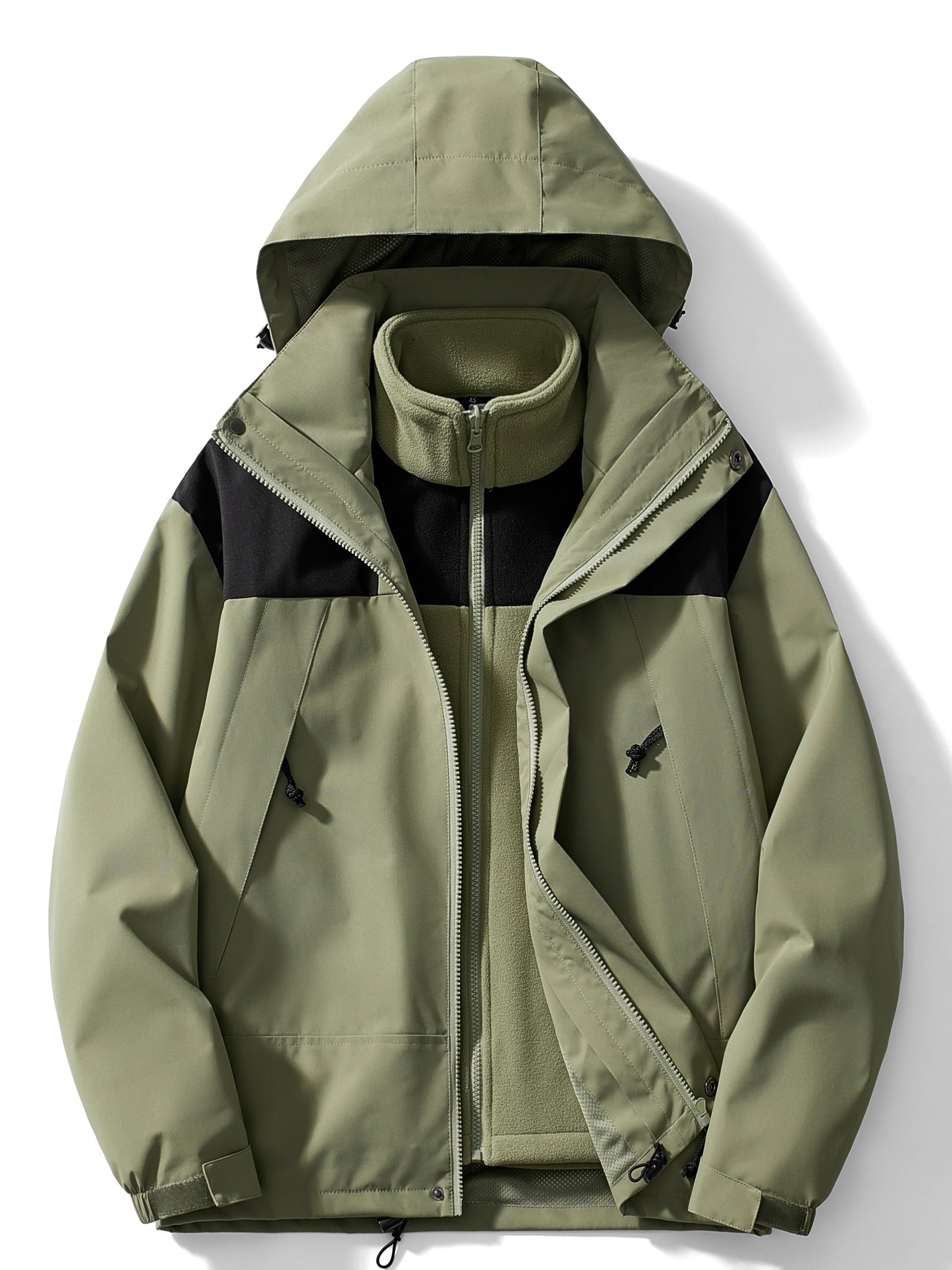Praktische Winterjacke 3-in-1 Damen Herbst - IdealeKleiden