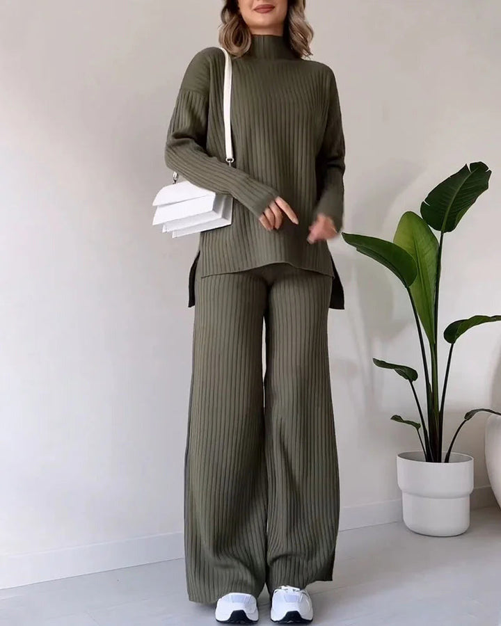 Stylisches Damen-Zweiteiler-Set Elegant Kurz
