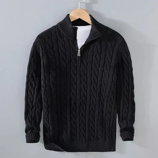 Jayden - Weicher Strickpullover aus Feinwolle Qualität