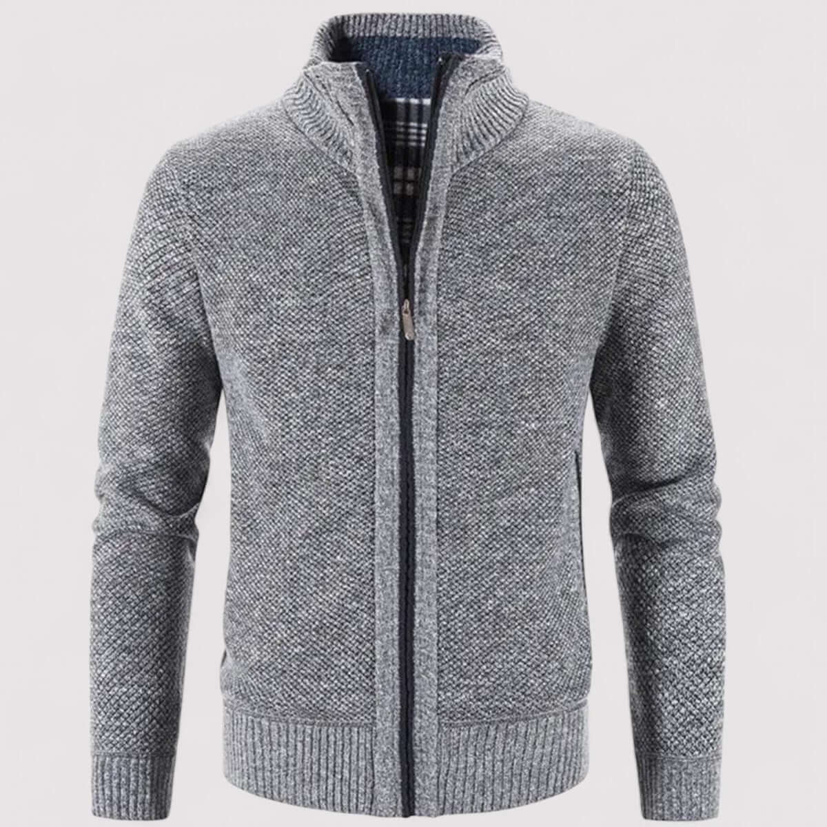 Herren Wollcardigan Warm & Bequem - IdealeKleiden