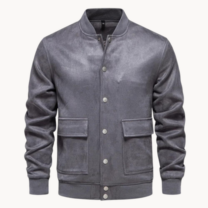 Leder Bomberjacke Herren Elegant