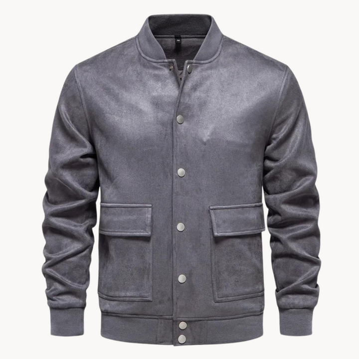 Leder Bomberjacke Herren Elegant