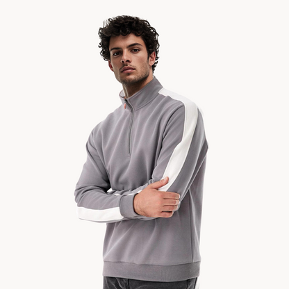 Elegante Pullover Damen | Luxus Sweater Viertelreißverschluss