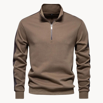 Elegante Pullover Damen | Luxus Sweater Viertelreißverschluss