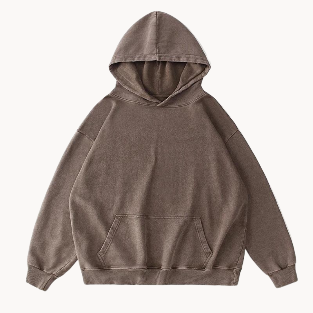 Kapuzenpullover Damen Baumwolle Bequem