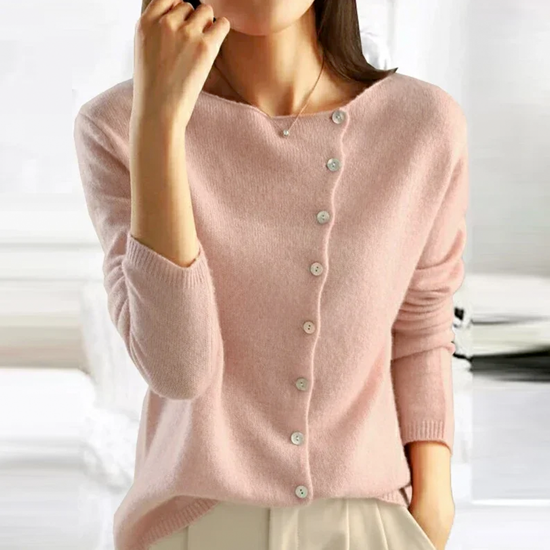 Kuschelige Cardigan Damen Soft Langarm