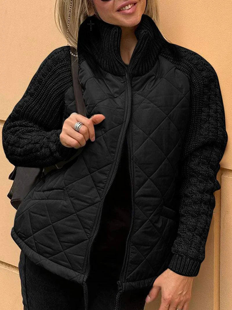 Herbstliche Strickjacke Warm Elegant