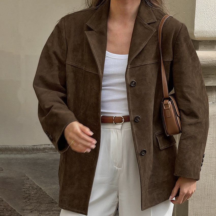 Herbstjacke Warm Elegant Damenmode