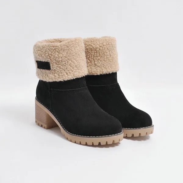 Winterstiefel Damen Schnee Stiefel Warm