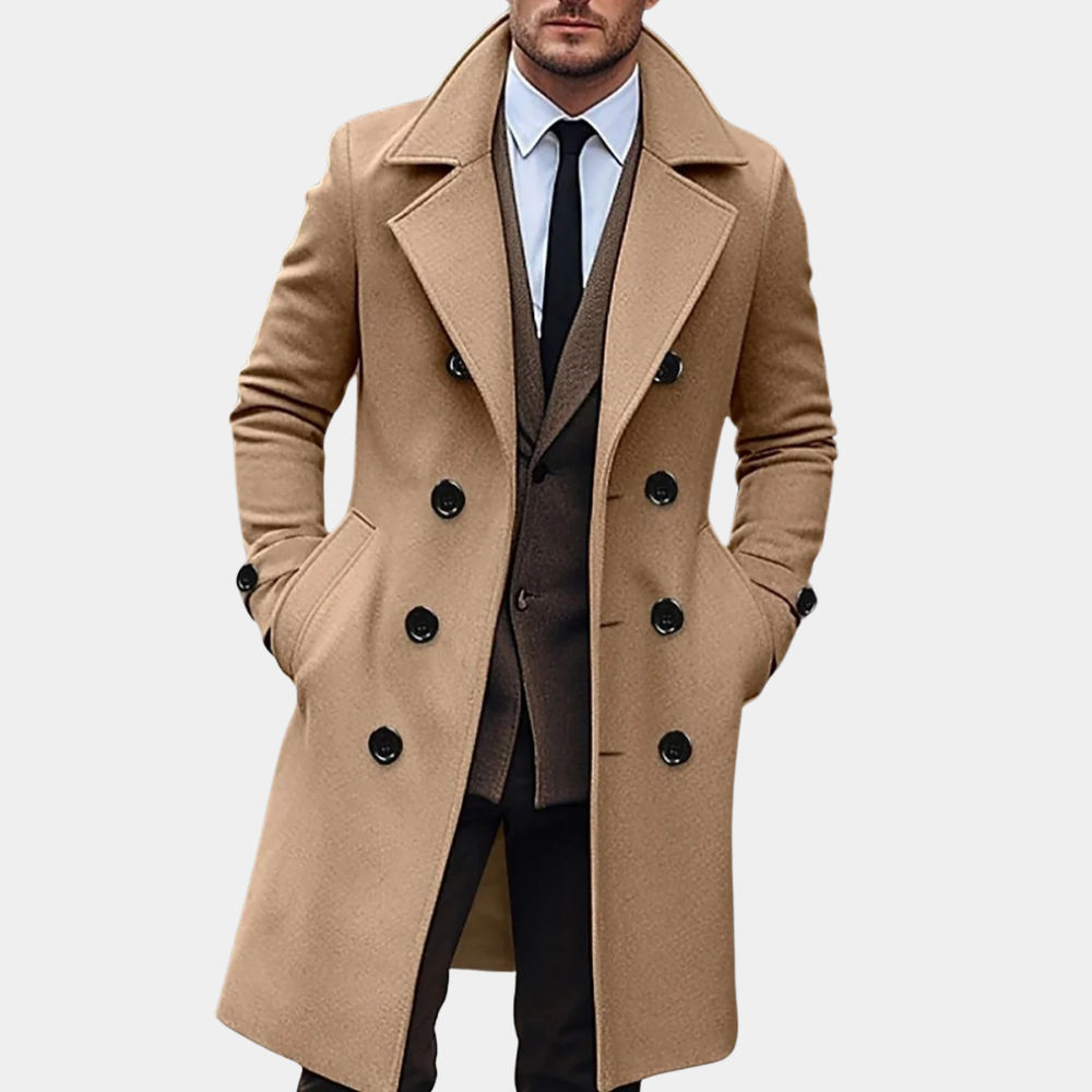 Herren Frühlingsmantel Elegant Modern
