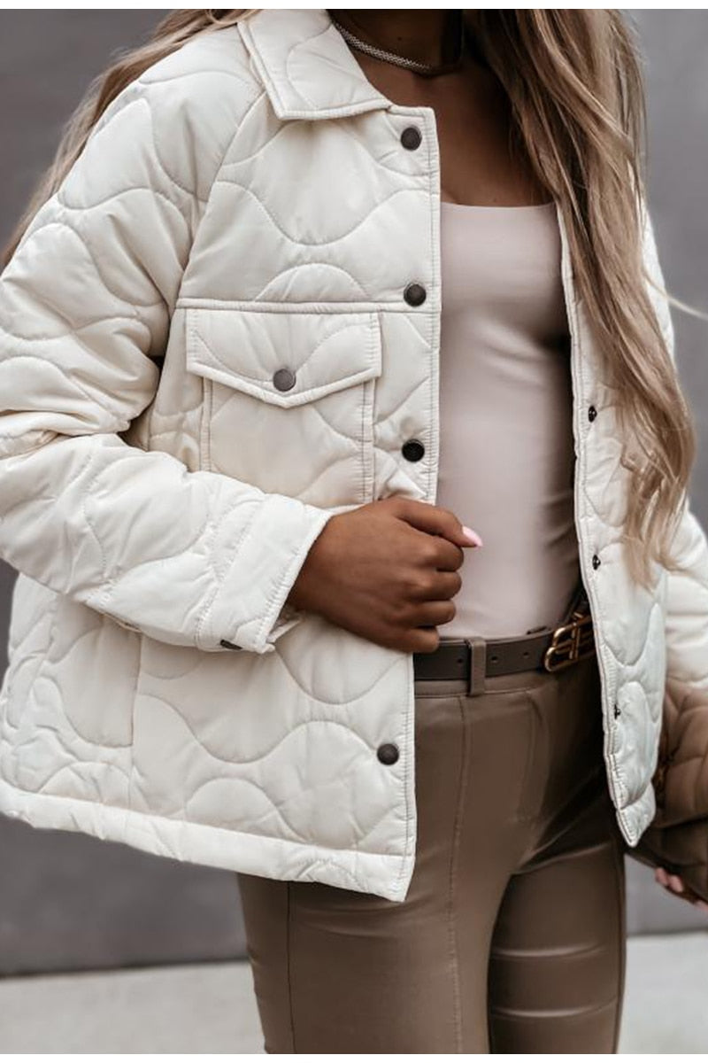 Eleganter Damenwintermantel Stilvoll Warm - IdealeKleiden