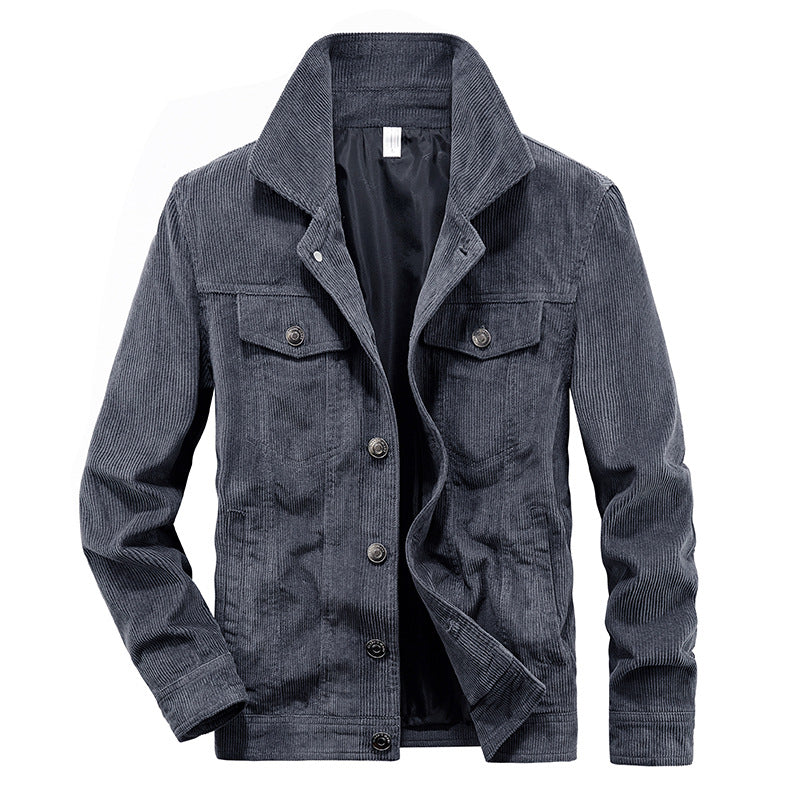 Praktische Herrenjacke Leicht Cord