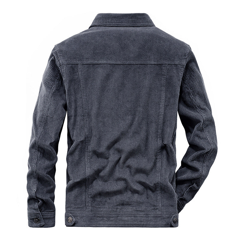 Praktische Herrenjacke Leicht Cord - IdealeKleiden
