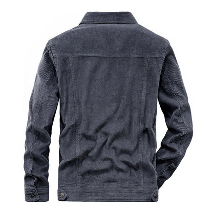 Praktische Herrenjacke Leicht Cord - IdealeKleiden