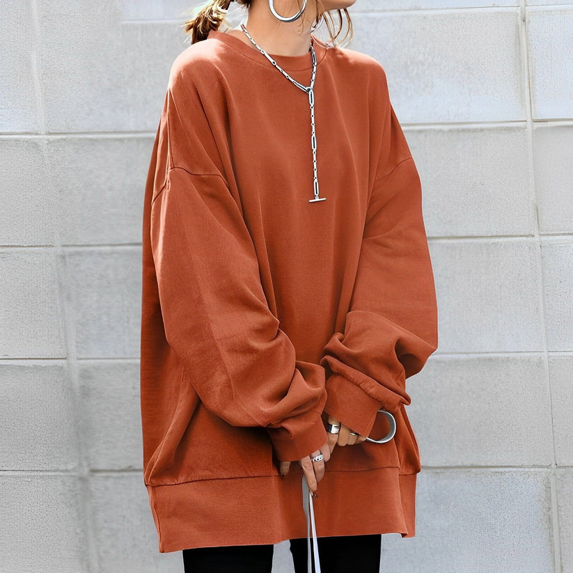 Stylischer Oversize Pullover Große Größen